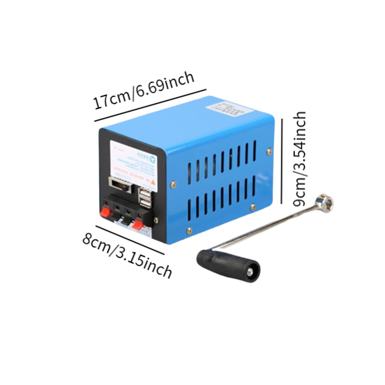 Usb Charger Dynamo - เครื่องกำเนิดไฟฟ้าแบบมือหมุนสำหรับใช้ในบ้าน ชาร์จ USB สำหรับการเดินทาง