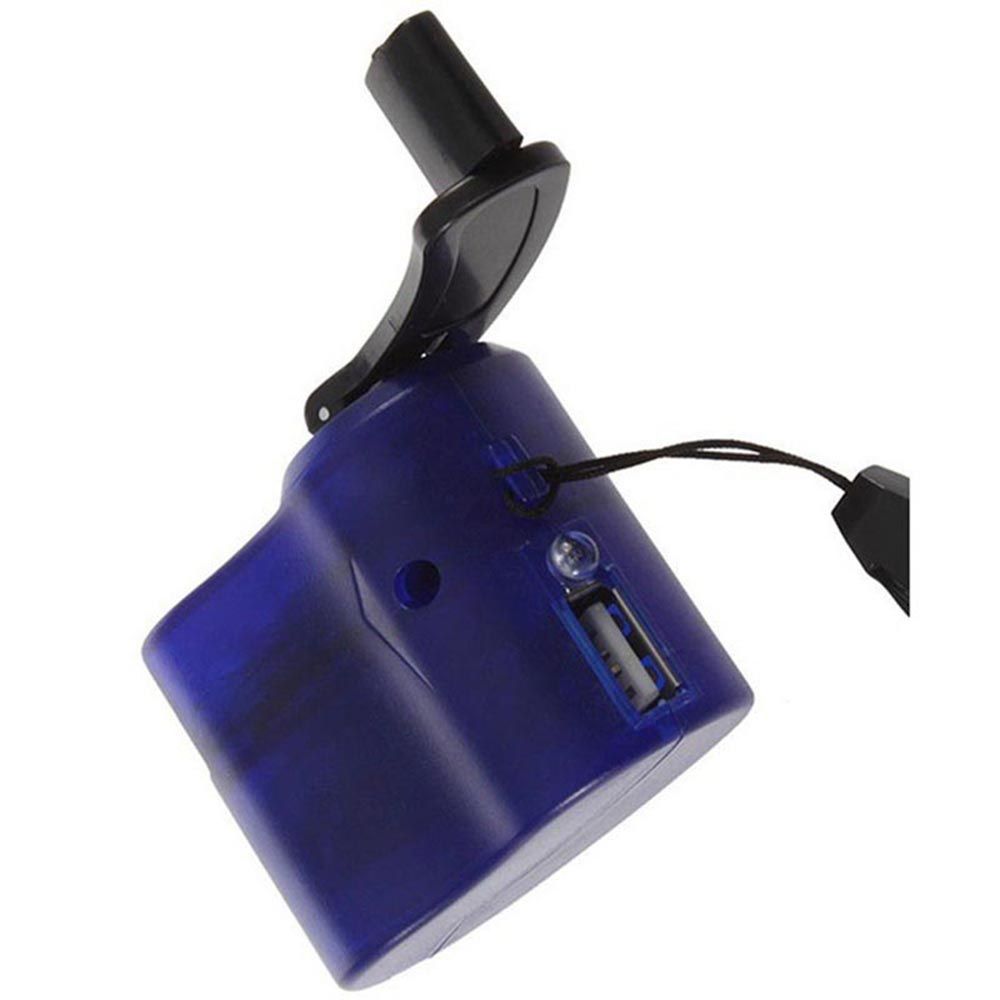 Usb Charger Dynamo - เครื่องชาร์จไฟแบบไดนาโมสำหรับโทรศัพท์มือถือ อุปกรณ์เสริมโทรศัพท์มือถือ เครื่องชาร์จ USB แบบหมุนมือสำหรับใช้งานกลางแจ้ง แหล่งจ่ายไฟฉุกเฉินแบบไดนาโม
