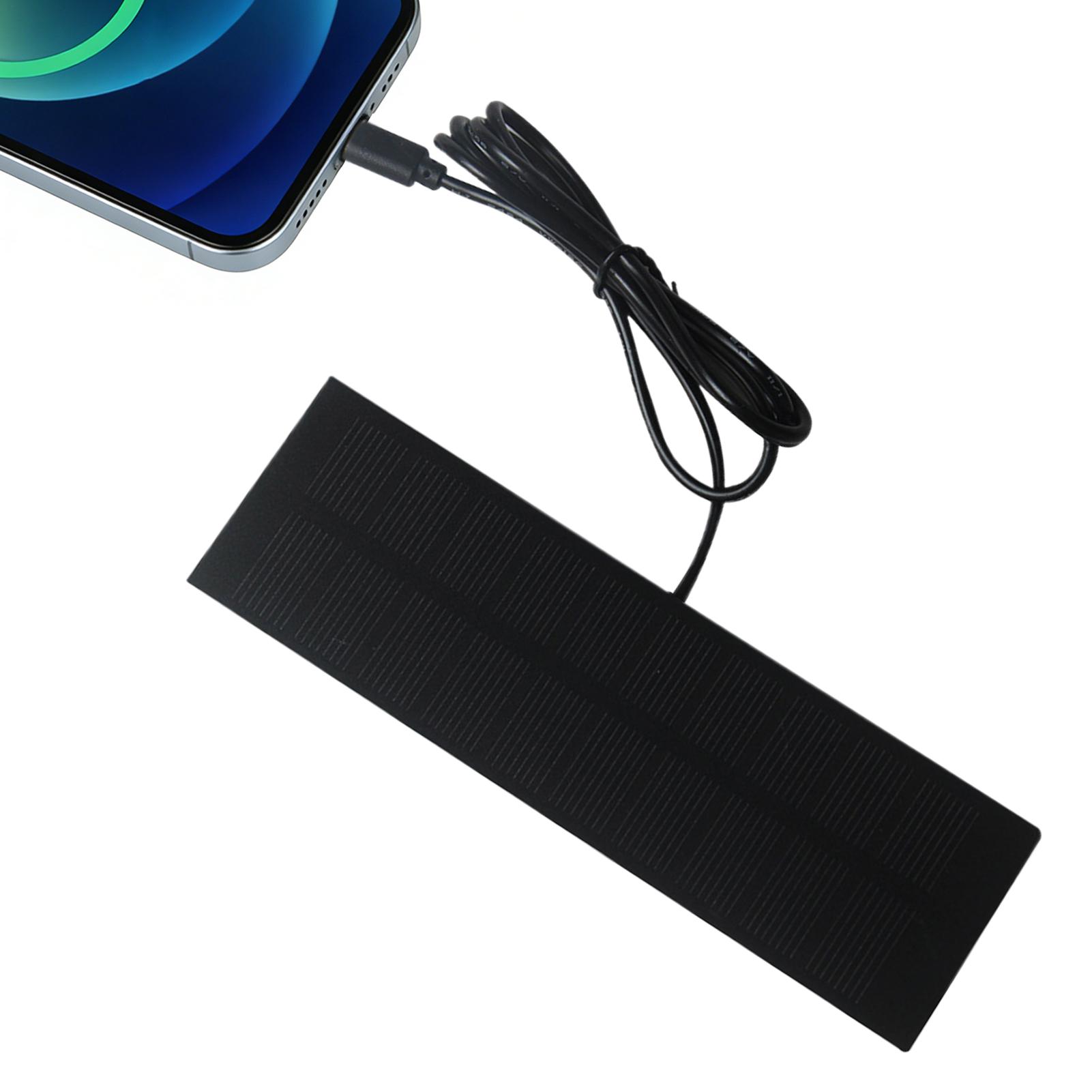 Usb Charger Dynamo - 5W 5V แผงโซลาร์เซลล์แบบพกพา USB เครื่องชาร์จพลังงานแสงอาทิตย์สำหรับแบตเตอรี่ 3-5V/ชาร์จโทรศัพท์สำหรับการตั้งแคมป์กลางแจ้ง