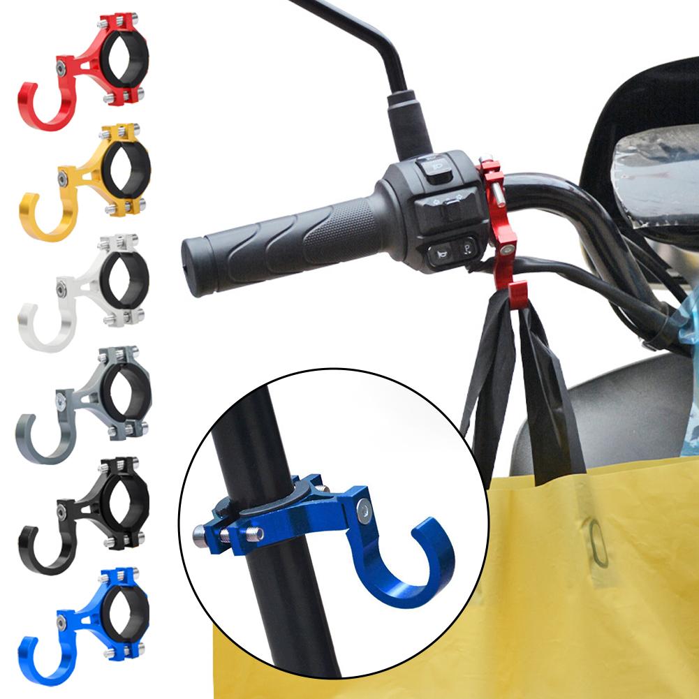 Cycling Commuter Bag - ตะขอแขวนอเนกประสงค์ทำจากอะลูมิเนียมอัลลอยสำหรับสกู๊ตเตอร์ จักรยาน มอเตอร์ไซค์ กระเป๋า ติดตั้งบนแฮนด์จักรยานโดยไม่ต้องเจาะ