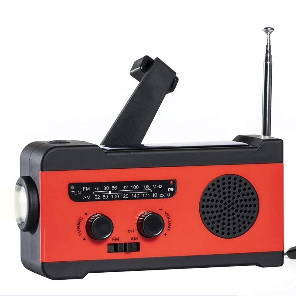 Usb Charger Dynamo - คุณภาพสูงกลางแจ้ง Hand Crank Dynamo ชาร์จโทรศัพท์เครื่องกำเนิดไฟฟ้า2000MAh วิทยุไฟฉาย