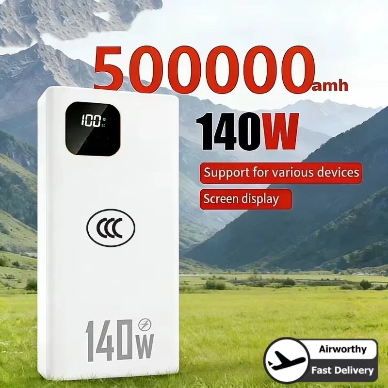 เลอโนโว 140W 500000mAh พาวเวอร - Usb Charger Dynamo บทวิจารณ์และราคา