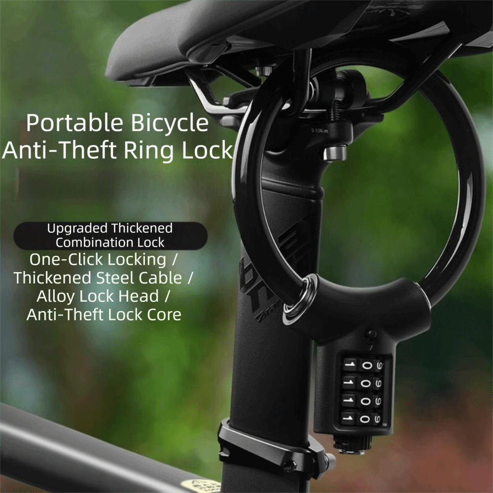 สายล็อคจักรยานแบบสายเคเบิลเหล็ - Cable Lock Flexible บทวิจารณ์และราคา