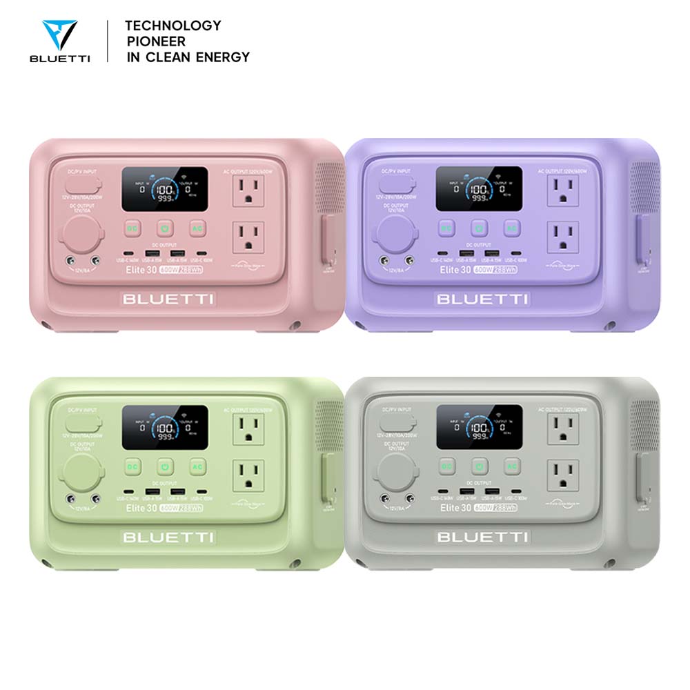 【รุ่นใหม่】BLUETTI Elite 30 V2  - Usb Charger Dynamo บทวิจารณ์และราคา