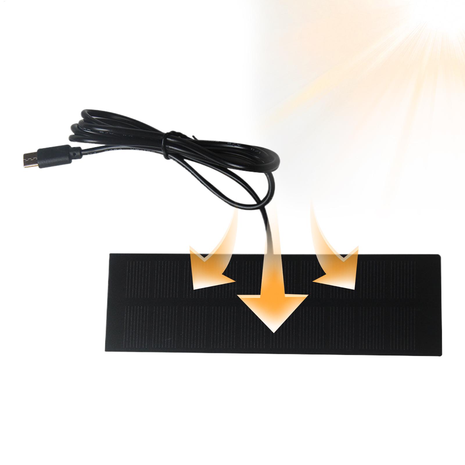 5W 5V แผงโซลาร์เซลล์แบบพกพา US - Usb Charger Dynamo บทวิจารณ์และราคา