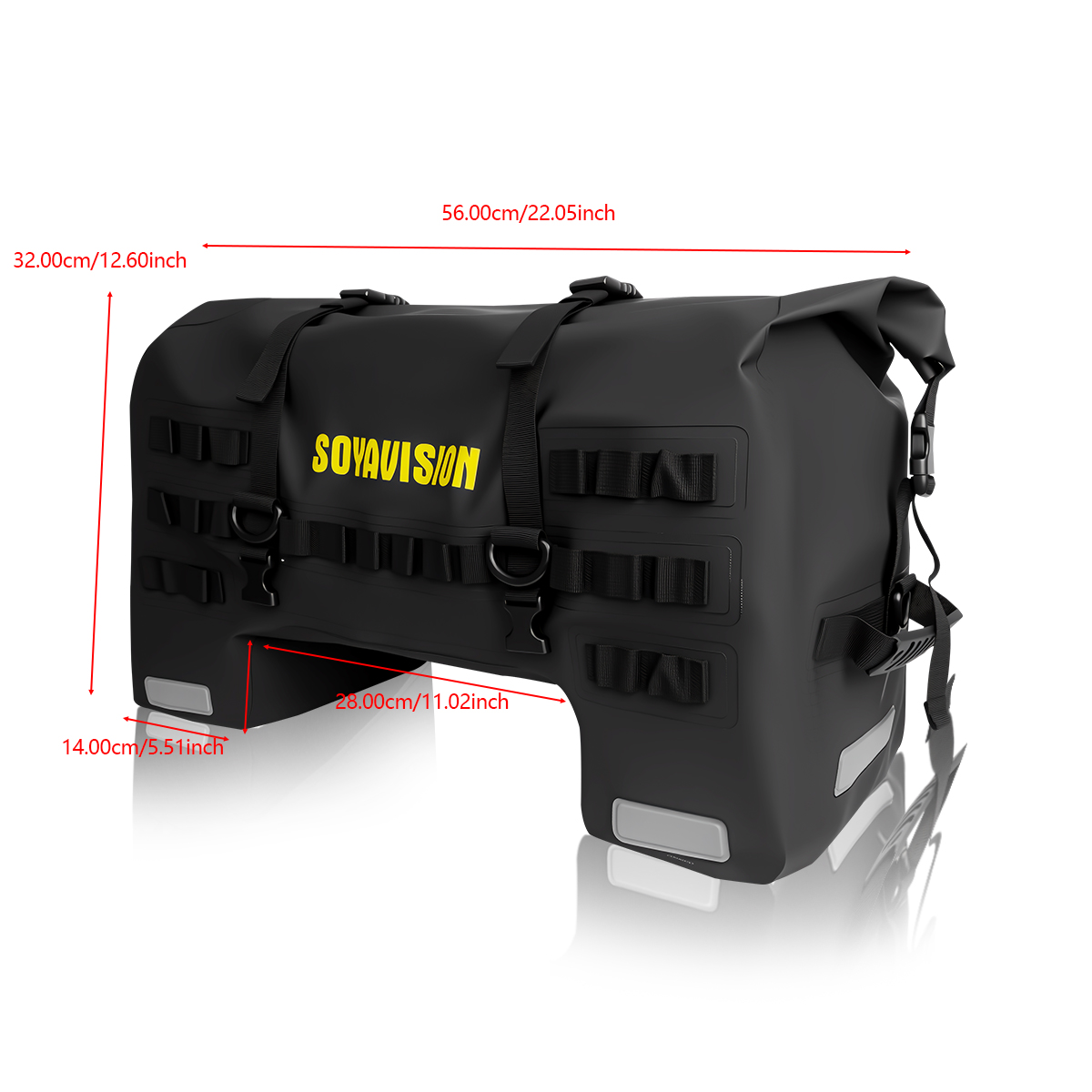 กระเป๋าท้ายมอเตอร์ไซค์กันน้ำ ก - Panniers Waterproof Rear บทวิจารณ์และราคา