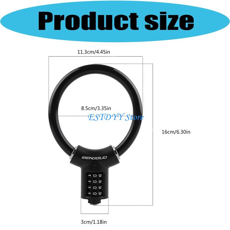 G6DE กุญแจรหัสแบบพกพาพกพาสะดวก - Cable Lock Flexible บทวิจารณ์และราคา