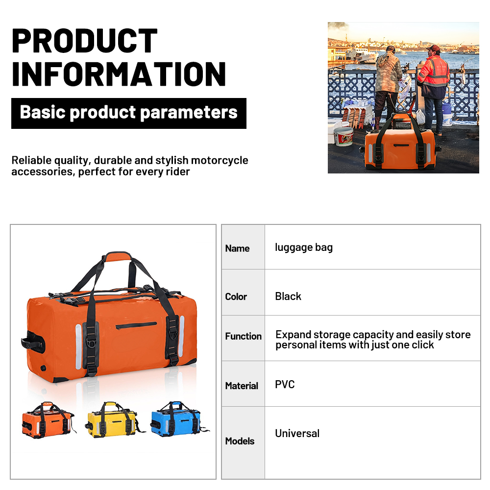 กระเป๋าท้ายรถมอเตอร์ไซค์แบบขยา - Panniers Waterproof Rear บทวิจารณ์และราคา