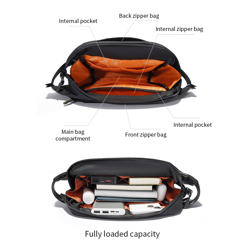 กระเป๋าสะพายข้างกันน้ำระดับพรี - Cycling Commuter Bag บทวิจารณ์และราคา