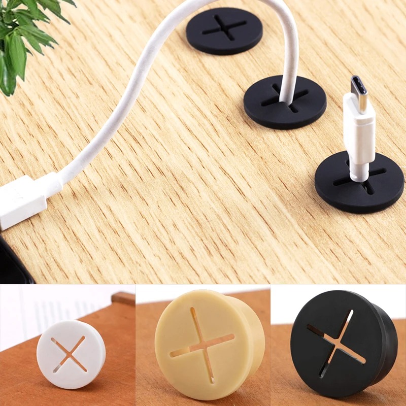 ฝาครอบรูสายไฟแบบยืดหยุ่น 5 ชิ้ - Cable Lock Flexible บทวิจารณ์และราคา