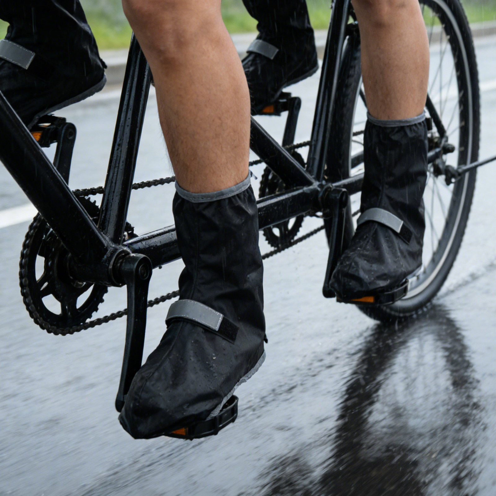 1 คู่ ที่หุ้มรองเท้ากันน้ำ กัน - Cycling Commute In Rain บทวิจารณ์และราคา