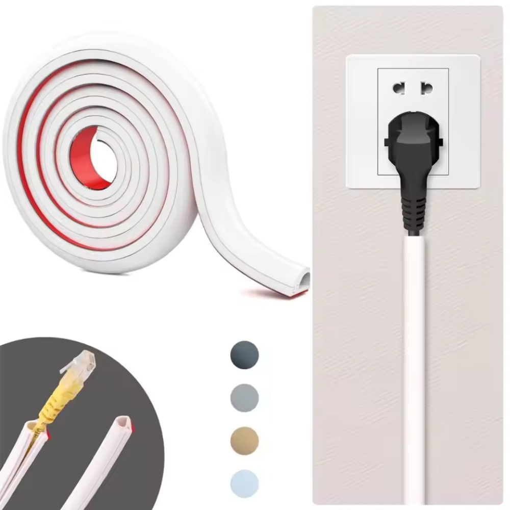 ที่เก็บสายไฟติดผนังแบบมืออาชีพ - Cable Lock Flexible บทวิจารณ์และราคา